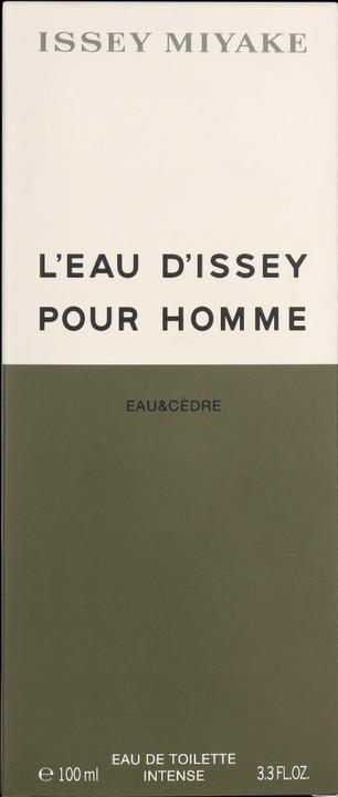 Image du produit Issey Miyake Eau & Cèdre Eau de Toilette Intense (Eau de toilette, 100 ml)