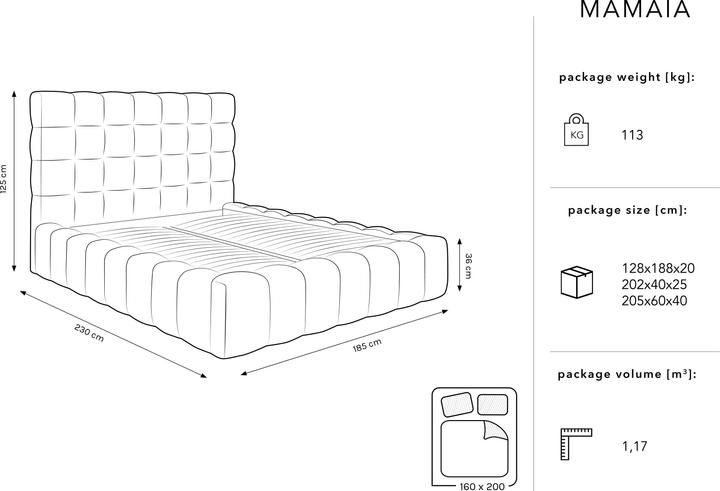 Actual product image Micadoni Mamaia (160 x 200 cm)
