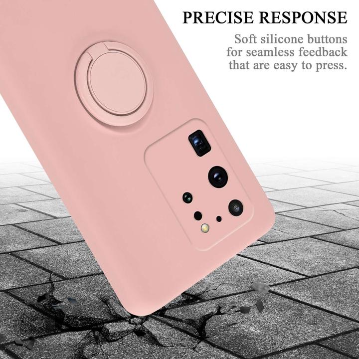 Actual product image Cadorabo TPU Liquid Ring Silicone Case Cover (Samsung Galaxy S20 Ultra)
