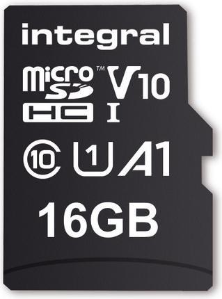 HIGHSPEED MICROSDHC/XC V10 UHS-I 16GB (16 GB, microSD, U1, UHS-I)