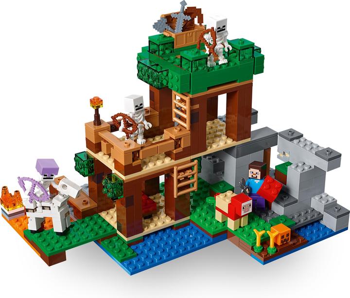 Produktbild LEGO Die Skelette kommen (21146, LEGO Minecraft)