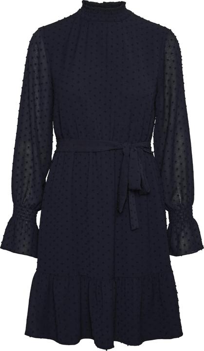 Vero Moda Vmluna Ls High-Neck Short Dress Wvn Exp Kleid