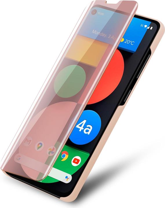 Actual product image Cadorabo Book Smart View Mirror Cover (Google Pixel 4a)
