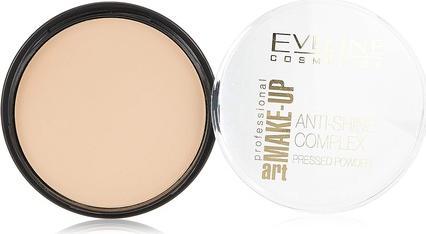Produktbild Eveline Art Makeup Anti-Shine Complex Pressed Powder Mattifying Mineral Custard From Silk 34 (Medium Beige)