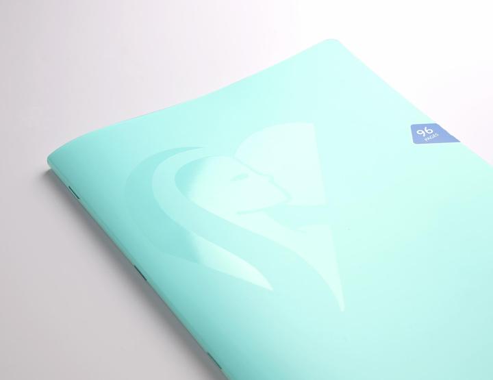 Image du produit Clairefontaine Cahier piqué Mimesys PASTEL 24x32 cm 96 pages petits carreaux + marge couverture polypropylène - (Quadrillé, Couverture souple)