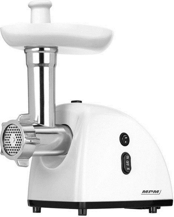 MPM MMM-05 Electric mincer, 3 perforated discs 3mm, 5mm, 7mm, sausage stuffing, return functi
