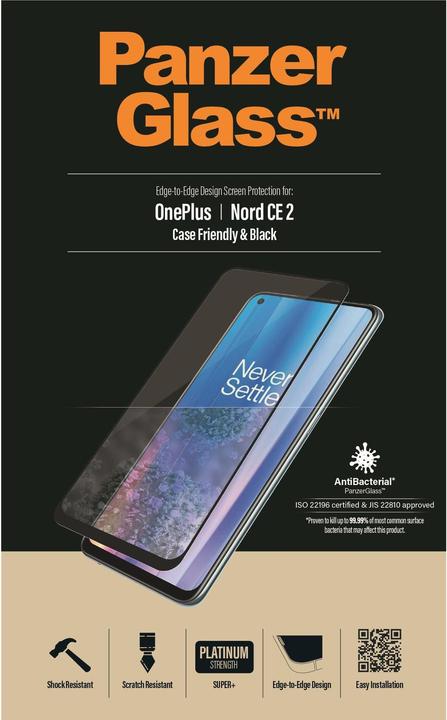 Produktbild PanzerGlass Case Friendly (1 Stück, OnePlus Nord CE 2)