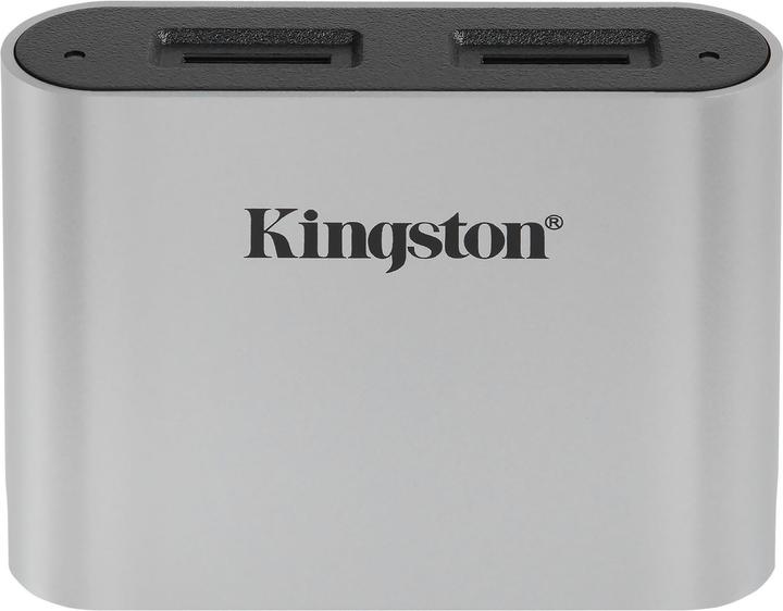Kingston Lettore di schede esterno Flusso di lavoro Dual-Slot mSD (USB 3.1)