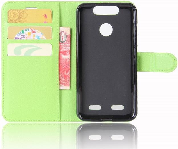 Actual product image MU Classic Litchi leather case (ZTE Blade V8 Lite)