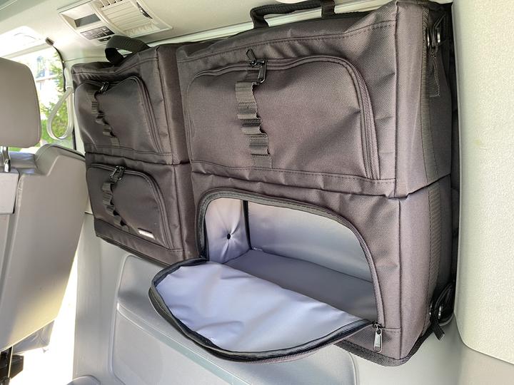 Immagine prodotto Felleisen Set di 4 borse VWCalifornia Beach (2xTr ger, 4x BasicONE)incl. tappetini termici neri (24 l)