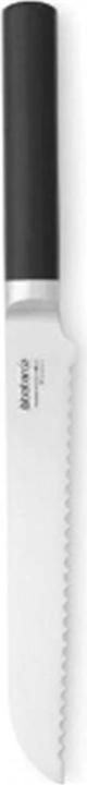 Brabantia Pane coltello nuova linea profilo nero / argento (20 cm)