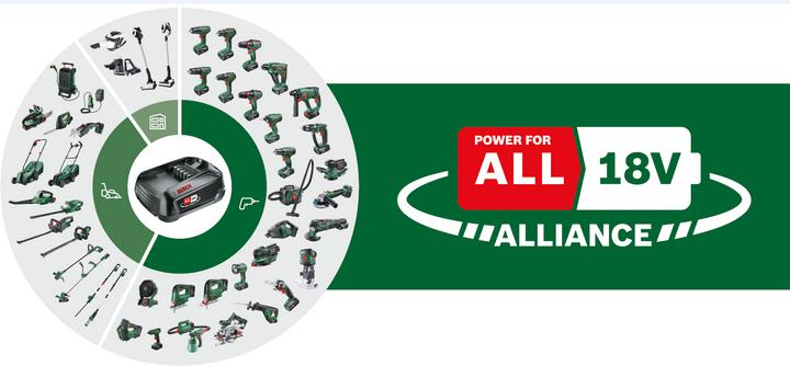 Image du produit Bosch Home & Garden EasyMower 18V-32-200 (1x4,0Ah) + EasyGrassCut 18V-26 (Baretool) (Fonctionnement sur batterie)