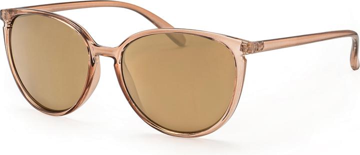 Produktbild Filtral Sonnenbrille - Oversized Cateye Sonnenbrille Braun Transparent Verspiegelt