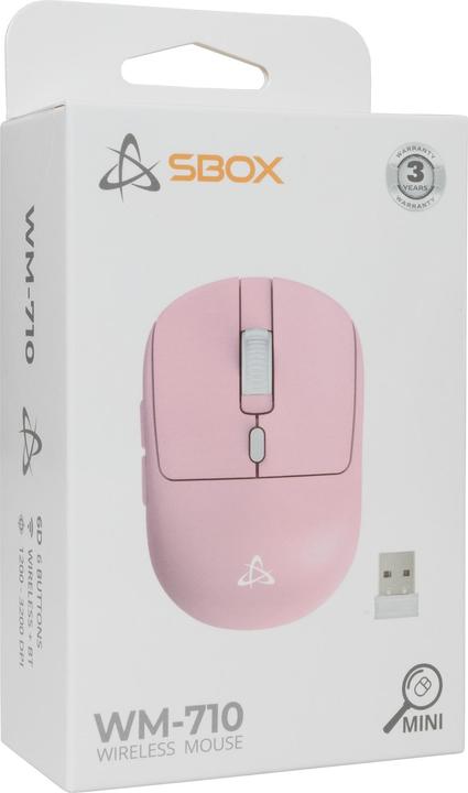 Actual product image Sbox WM-710 Pink Wireless (Wireless)