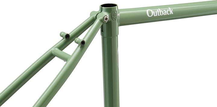 Produktbild Ritchey Outback V4 Disc Gravel Rahmenkit, 650B/700C, Di2, XL, winter sage/white