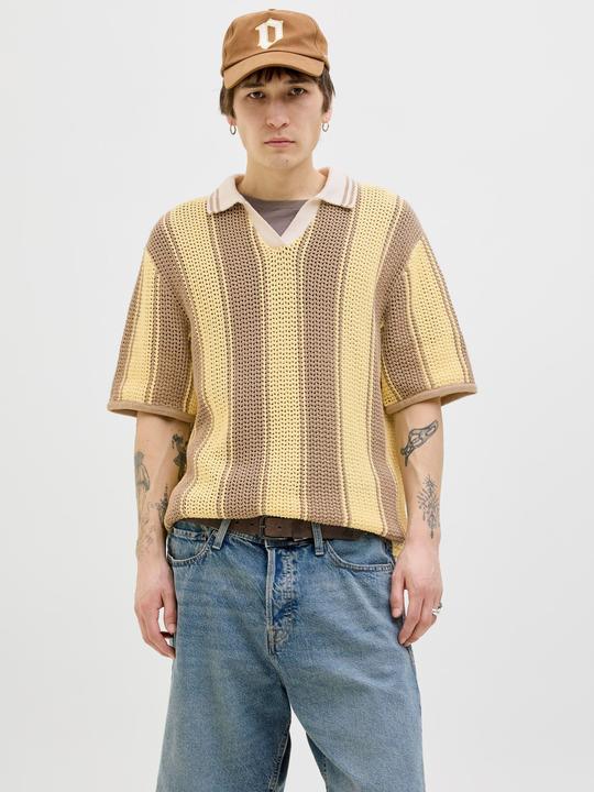 Actual product image Jack & Jones Gestreift Poloshirt Poloshirt (XL)