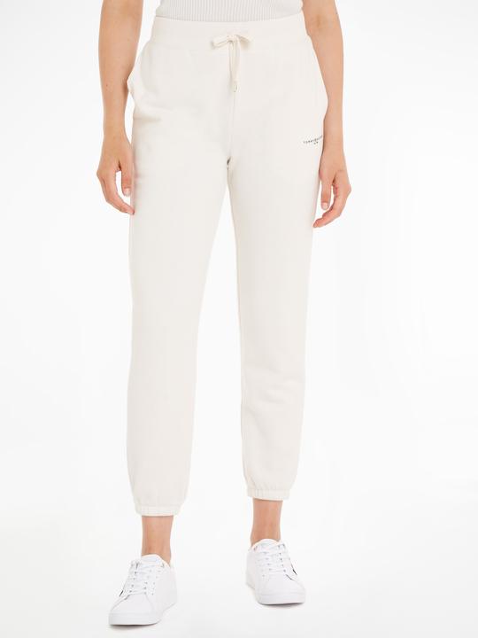 Produktbild Tommy Hilfiger Damen Jogginghose 1985 Tapered Sweatpants Lang, Beige (Weathered White), M (M)