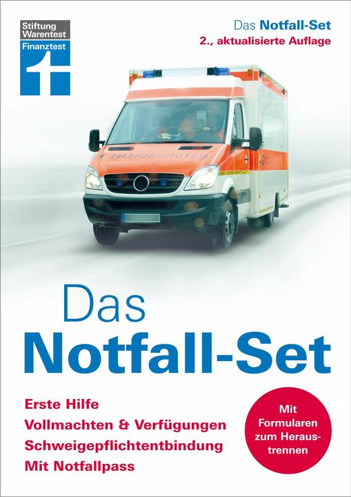 Actual product image Das Notfall-Set (German, Marcus von Jordan, Dr Jessica Braun, 2022)