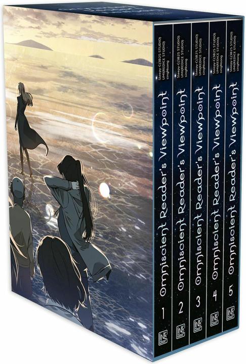 Actual product image Omniscient Reader's Viewpoint - Bände 1-5 im limitierten Sammelschuber mit Extras (German, UMI, singNsong, 2024)
