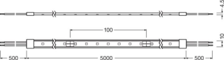 Productafbeelding Ledvance 4058075237001 (Daglicht, 500 cm, Interieur)