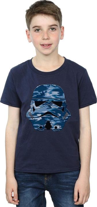 Immagine prodotto Star Wars Stormtrooper Command Midnight Camo Maglietta Ragazzi (128)