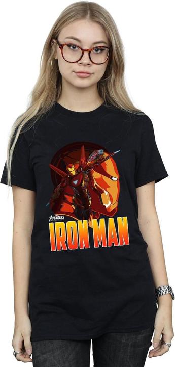 Produktbild Universal Textiles Iron Man Baumwolle Boyfriend TShirt (XL)