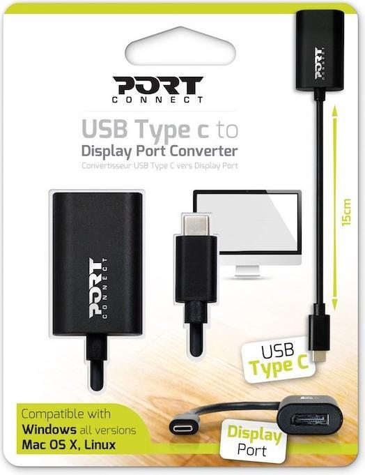 Produktbild Port Designs 900127 USB-Grafikadapter Pixel (DP, 15 cm)