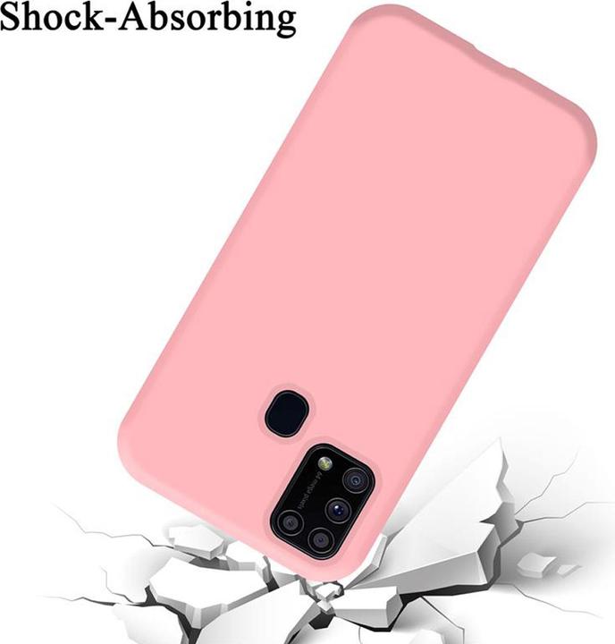 Actual product image Cadorabo TPU Liquid Silicone Case Cover (Samsung Galaxy M31)