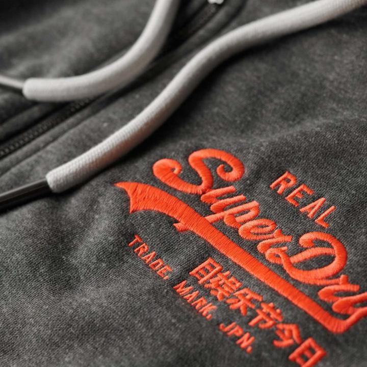 Actual product image Superdry Sweat jacket Casual Comfortable fit Neon VI Graphic Ziphood (S)