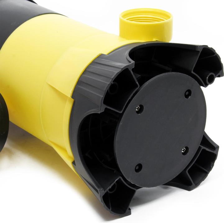 Actual product image Wiltec Waste Water Pump with 7500l/h, 400W and 5m Pumping Head, handles Pollutants up to Ø35mm (Sewage pump)