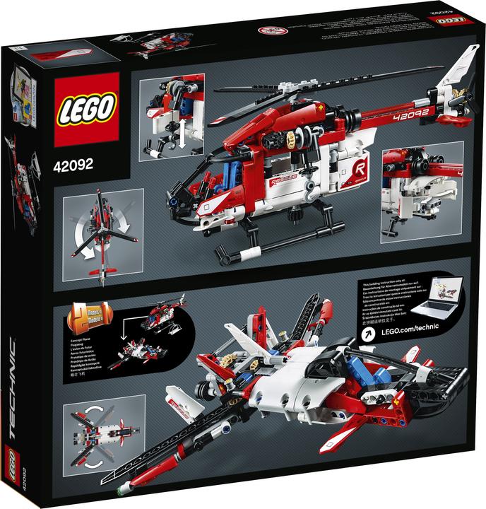 Produktbild LEGO Rettungshubschrauber (42092, LEGO Technic)