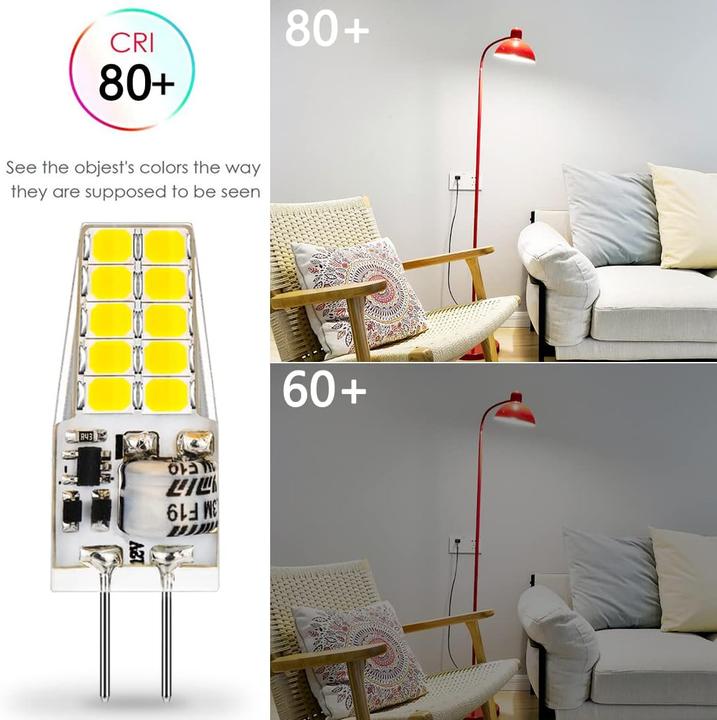 Immagine prodotto LS LED G4 Smart-Look 6000K (G4, 3 W, 300 lm, 1 x, E)