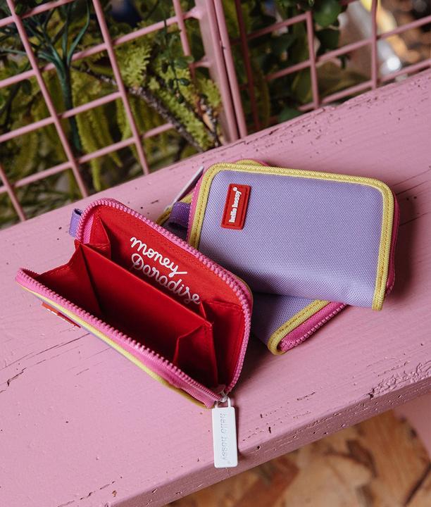 Produktbild Hello Hossy Mini Mauve Münzgeldbörse - Lila / Gelb / Pink