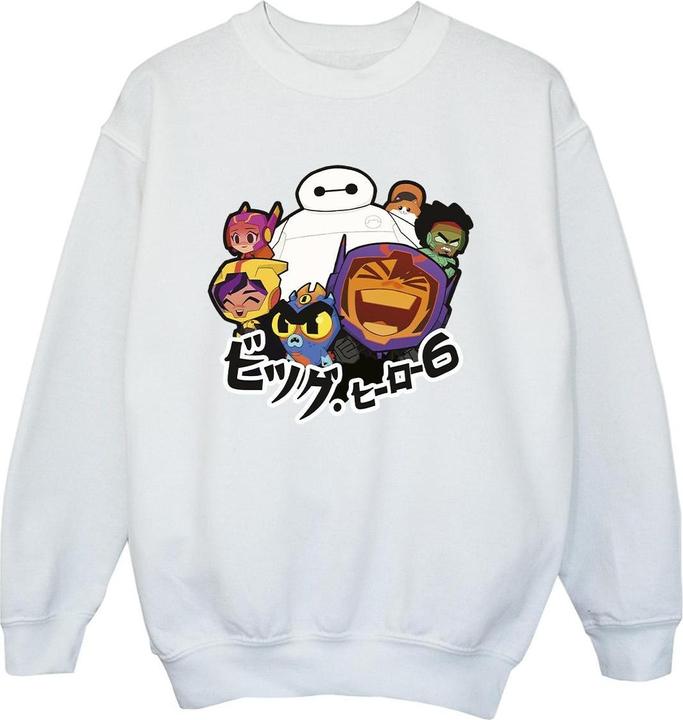 Immagine prodotto Disney Big Hero 6 Baymax Group Manga Felpa Ragazzi (152, 158)