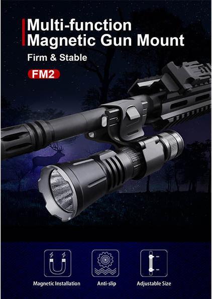 Produktbild Klarus Waffenhalterung FM2 für alle Lampen mit Durchmesser von 23-27.5mm