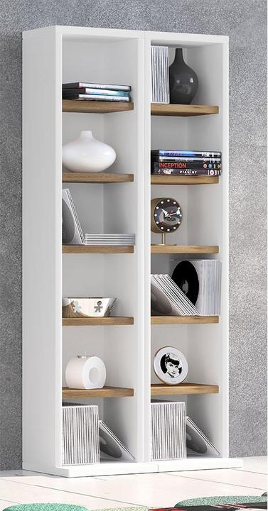 Immagine prodotto VCM Mobile porta CD DVD in legno Milano (42 x 20 x 92 cm)