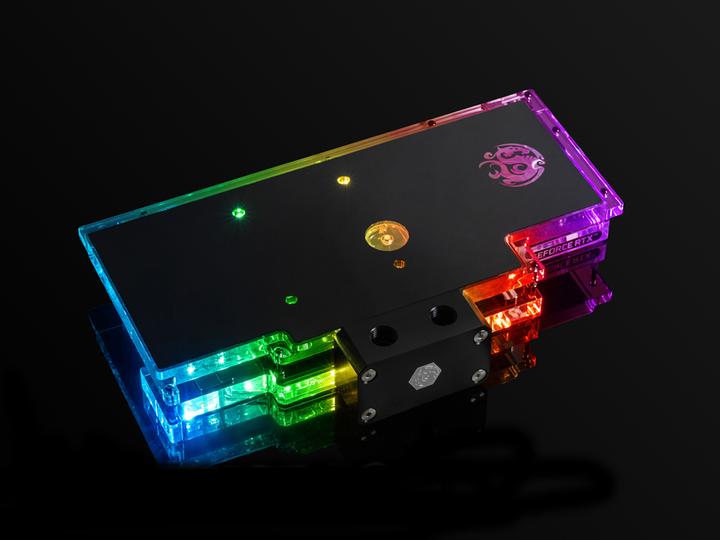 Image du produit Bitspower X-TEND ASUS ROG Strix RTX 3090 Plaque arrière active, ARGB
