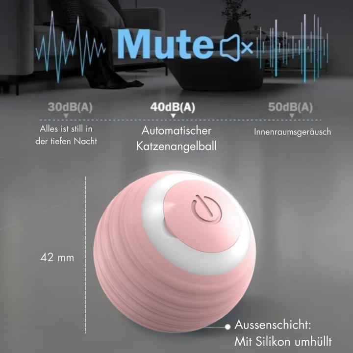 Actual product image Suba Elektrischer Katzenball mit LED Licht (Cat ball toy)
