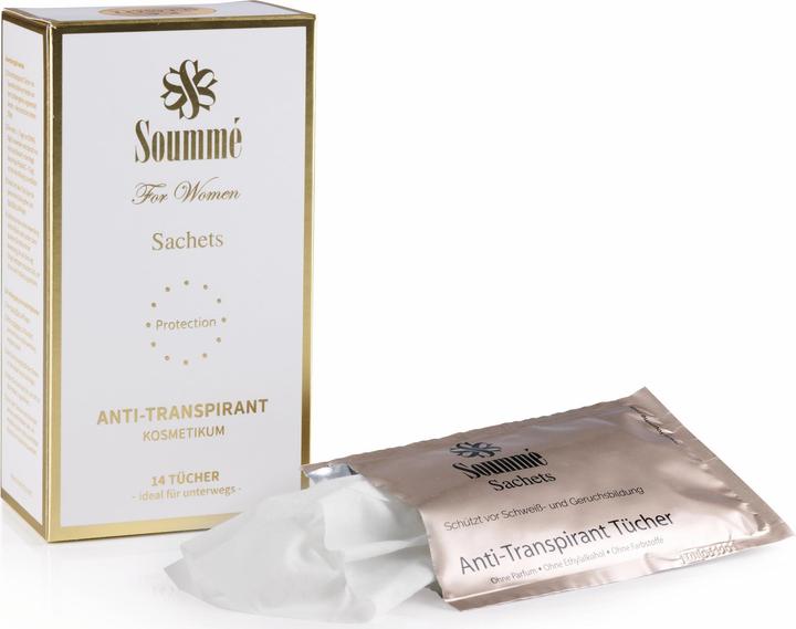 Actual product image Soummé Antiperspirant Protection Sachets (Crème, 8.50 ml)