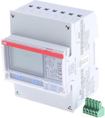 Actual product image ABB B24 Energy meter LCD, 7-digit / 3-phase, pulse output