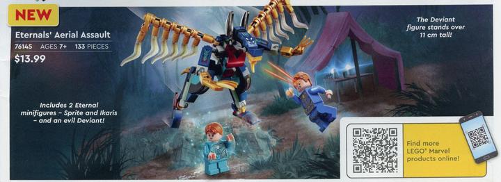 Image du produit LEGO Attaque aérienne des Éternels (76145, LEGO Marvel)