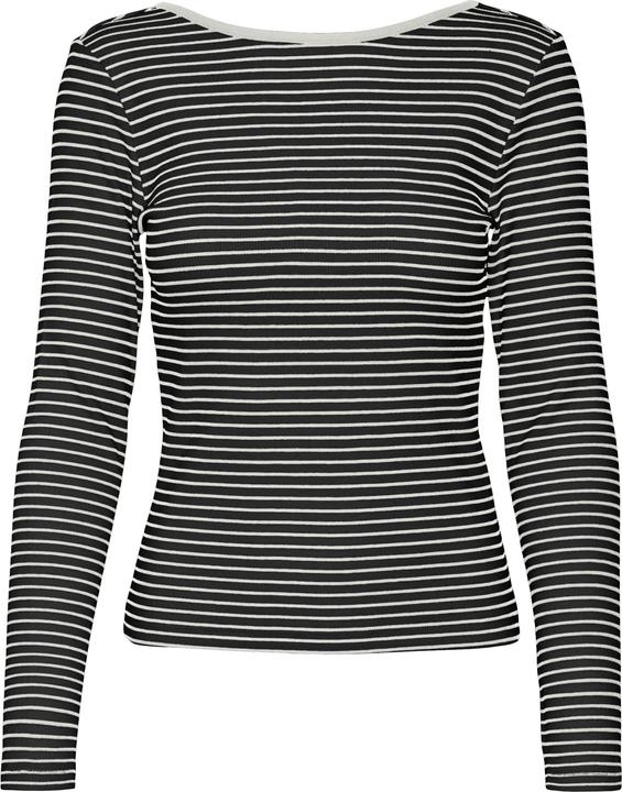 Vero Moda Vmchloe Stripe Ls 2way Short Top Go Noos (M)