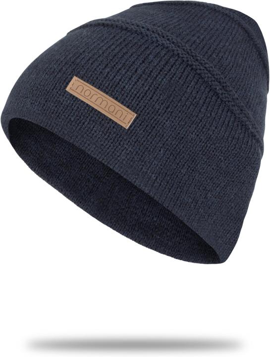 Produktbild Normani Winterset „Montreal“ mit Mütze und Schal Blau meliert (One Size)