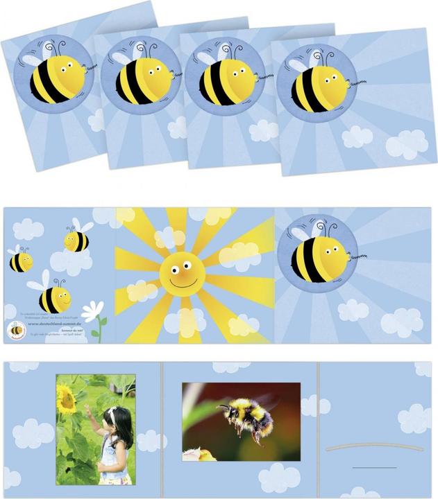 Actual product image Daiber 1x25 bee 13x18 children portrait folders