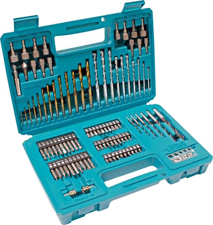Productafbeelding Makita Bits Boorset 102 stuks ( B-68432 ) Bits / Boor / Dopsleutel (1, 1.5, 2, 2.5, 3, 3.5, 4, 4.5, 5, 5.5, 6, 6.5, 7 mm)