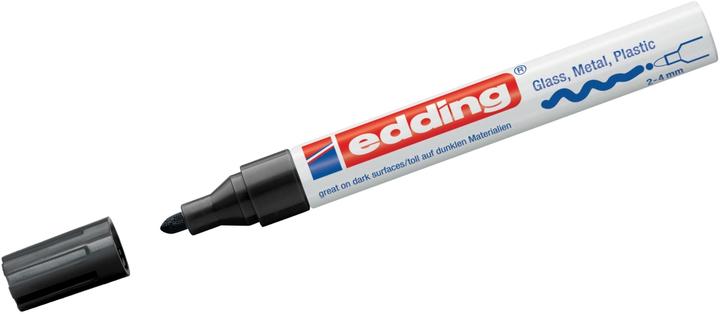 Image du produit Edding Marqueur peinture 750 (Noir, 2 mm, 1 x)
