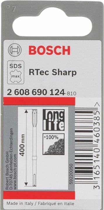 Produktbild Bosch Professional Zubehör PRO SDS max-5C Flachmeissel, 25 x 400 mm (25 mm)