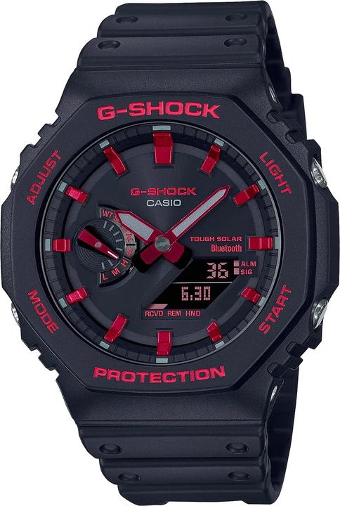 Actual product image Casio G-Shock - GA-B2100BNR-1AER (Analogue wristwatch, 49 mm)