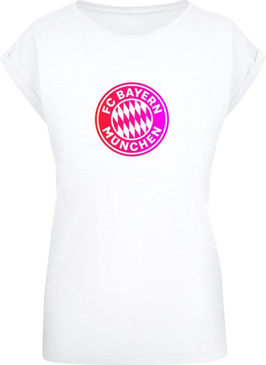 FC Bayern München Ladies Logo RP Extended Shoulder Tee - 115697