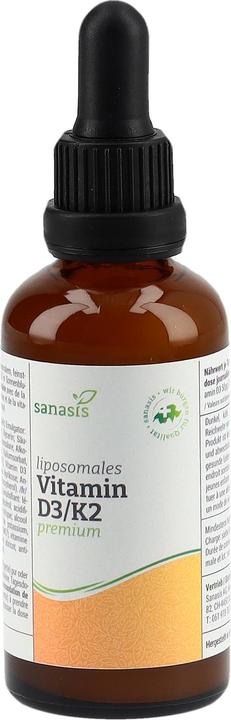 Produktbild Sanasis Vitamin D3/K2 (1 Stück, Tropfen, 500 g)